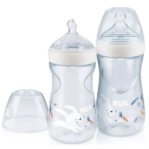Kit com 2 Mamadeiras Essence Smart Flow 270ml Nuk Neutra