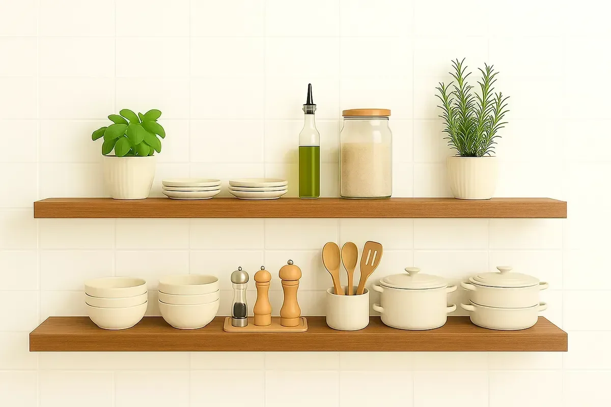 Ver imagem 2 de Prateleira Mdf 160x20 Moderna Suporte Parede Invisivel 30mm:freijó