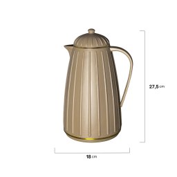 Garrafa Térmica de Plástico Carrossel Fendi 1l - Wolff - 8