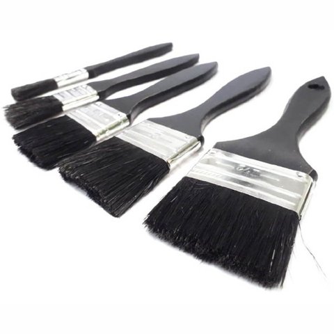 Jogo de Pincéis para Pintura 5 Peças - 6XG - EXCELLENT Jogo de Pincéis para Pintura 5 Peças - 6XG - 