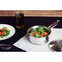 Ver mais imagens de Jogo de Panelas Tramontina Solar em Aço Inox com Fundo Triplo e Tampas de Inox 5 Peças Tramontina