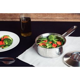 Jogo de Panelas Tramontina Solar em Aço Inox com Fundo Triplo e Tampas de Inox 5 Peças Tramontina - 8