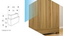 Ver imagem 3 de Pé Retanguar Roupeiro/guarda Roupas de 90 Mm - Viniplast