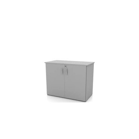 Armário Baixo com 02 Portas – 0,80×0,42×0,75m – Incoflex – Cinza/cinza – 21206