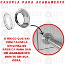 Ver imagem 7 de Kit Pia Cozinha Sifão Flexíve Engate 60cm Valv Pia Americana