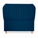 Ver imagem 4 de Conjunto de Cabeceira e Recamier Baú Elegante para Cama de Casal 140 Hera Linho