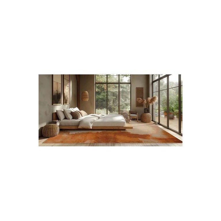 Tapete Sala Origem 02 Terracota/bege 2,00 X 2,50 São Carlos