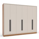 Ver imagem 4 de Guarda Roupa Casal 242,1cm com 6 Portas e 4 Gavetas 240834 Valência Politorno Móveis