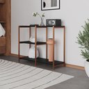 Ver imagem 1 de Aparador Console Industrial Artesania 95cm para Sala Home Hall Entrada e Decoração - Cobre/preto