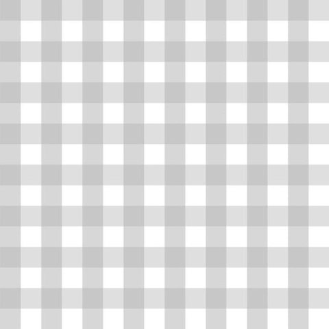 Papel de Parede Doce Estilo Xadrez Cinza 82205