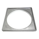 Ver imagem 3 de Porta Ralo 15x15 Inox 304 Suporte Grelha para Ralo Quadrado