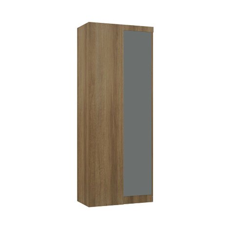 Guarda Roupa de Canto Reto Modulado 1 Porta 90cm Veneza Luciane Móveis