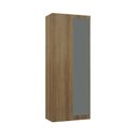 Ver imagem 1 de Guarda Roupa de Canto Reto Modulado 1 Porta 90cm Veneza Luciane Móveis