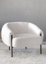Ver imagem 3 de Poltrona Lily - Boucle Off White