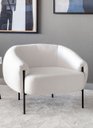 Ver imagem 4 de Poltrona Lily - Boucle Off White