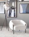 Ver imagem 1 de Poltrona Lily - Boucle Off White