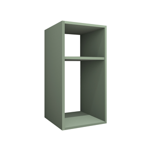 Mesa de Cabeceira Pequena 2 Nichos em Mdf Plancasa:verde Jade