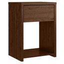 Ver imagem 1 de Mesa de Cabeceira Triunfo 1 Gaveta Jacarandá Fosco - Zanzini