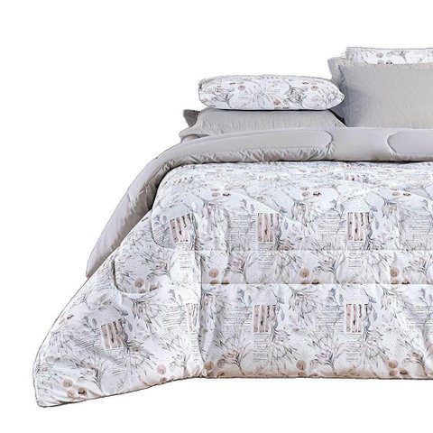Coberdrom Edredom Sensuale Super King Protea - 80% Algodão, 20% Poliéster