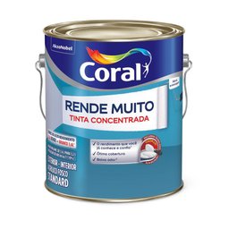 Tinta Coral Rende Muito Cor Concreto 3,2L - 1