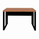 Ver imagem 1 de Mesa Escrivaninha Retangular Office 150cm Pé Quadro Web Office