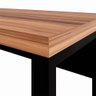 Mesa Escrivaninha Retangular Office 150cm Pé Quadro Web Office - 7