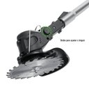 Ver mais imagens de Cortador Aparador de Grama Planta Gramado Sem Fio Portatil Jardim Quintal Erva Daninha Galho Limpeza