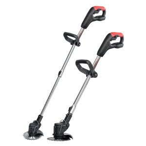Cortador Aparador de Grama Planta Gramado Sem Fio Portatil Jardim Quintal Erva Daninha Galho Limpeza