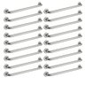 Alça de Apoio 70cm Barra Inox Kit 18 Unidades Suporte Cadeirante Deficiente Idoso Corrimao Banheiro  - 1