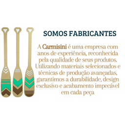 Remo Decorativo Mdf Decoração de Praia Colorido Parede - 6