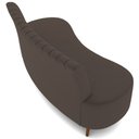Ver imagem 7 de Sofá 2 Lugares para Sala Living 160cm Pés Palito Tamar K04 Veludo Marrom - Mpozenato