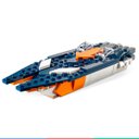Ver imagem 2 de Brinquedo Lego Creator Jato Supersônico 3 em 1 Jato Helicóptero Lancha 215 Peças +7 anos