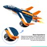 Brinquedo Lego Creator Jato Supersônico 3 em 1 Jato Helicóptero Lancha 215 Peças +7 anos - 4