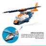 Brinquedo Lego Creator Jato Supersônico 3 em 1 Jato Helicóptero Lancha 215 Peças +7 anos - 8