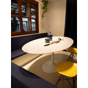 Ver imagem 1 de Mesa de Jantar Saarinen Oval 180x100cm - Mármore Espirito Santo