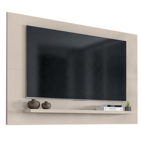 Painel para Sala Tv 50 Polegadas 088163 Off White Dcasa