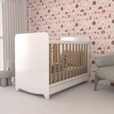 Ver imagem 1 de Berço Americano 3 em 1 Sueño 100% Mdf Brilho/amêndoa - Panorama Móveis