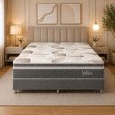 Ver imagem 3 de Colchão King Sr Life Vellus Ii Espuma D33 193x203x27cm Cinza