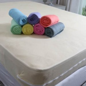 Capa de Colchão Casal 100% Poliéster com Ziper Cinza Per Tutti Camitália 1 Peça