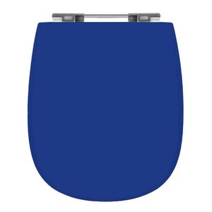 Assento Sanitário Icasa Sabatini Azul Mdf Sicmol