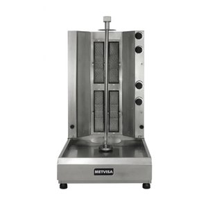 Assador de Churrasco Grego Elétrico 04 Queimadores Metvisa ACGE.4 127v