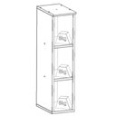 Ver imagem 5 de Armario Aereo com Nicho Mdf 20 Cm Americana C360 Branco Henn