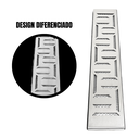 Ver imagem 4 de Ralo Linear 10x50 Inox 304 Quintal Borda Piscina Modelo Oriente com Tela Anti Insetos