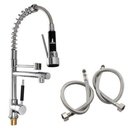 Ver imagem 2 de Torneira Gourmet Bancada Pia Cozinha Misturador Spray Flexível 50cm Lorben