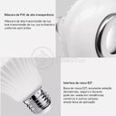 Ver imagem 1 de Lâmpada Led 12w E27 Rgb Colorida com Caixa de Som