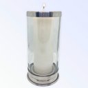 Ver imagem 3 de Suporte Vela 7 Dias Iemanjá 18cm Umbanda Vidro-escolha a Cor Cor:iemanjá Umbanda Azul