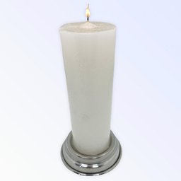Suporte Vela 7 Dias Iemanjá 18cm Umbanda Vidro-escolha a Cor Cor:iemanjá Umbanda Azul - 2