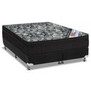 Ver imagem 1 de Cama Box Crc King +Colchão Molas Ensacadas ISO Firme Ortobom 193x203