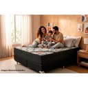 Ver imagem 2 de Cama Box Crc King +Colchão Molas Ensacadas ISO Firme Ortobom 193x203