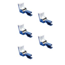 05 Pé Calcador de Teflon Pesponto Compensado para Maquina Reta Industrial Lado Direito 3mm Tcr-1/8e - 3